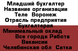 Младший бухгалтер › Название организации ­ Теле2-Воронеж › Отрасль предприятия ­ Бухгалтерия › Минимальный оклад ­ 28 000 - Все города Работа » Вакансии   . Челябинская обл.,Сатка г.